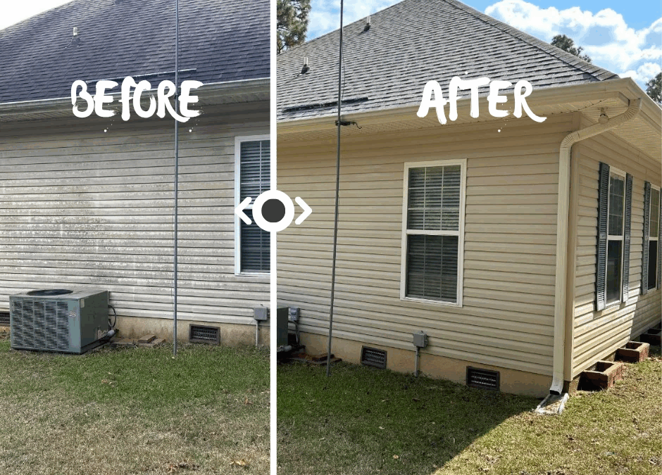 The Difference Between Soft Washing and Pressure Washing